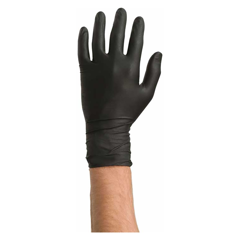 Colad Disposable Nitril Handschoenen Zwart