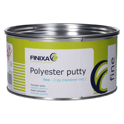 Finixa polyester plamuur FINE + verharder