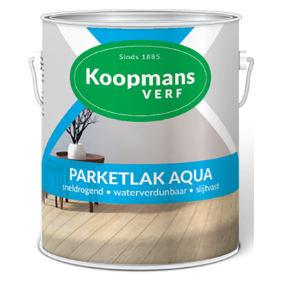 Koopmans Parketlak Aqua Zijdeglans Blank