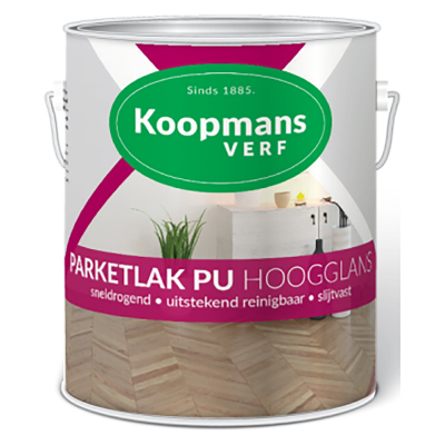 Koopmans Parketlak Pu Hoogglans Blank