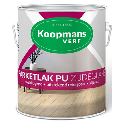 Koopmans Parketlak Pu Zijdeglans Blank