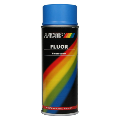 Motip Fluorspray Blauw 04024