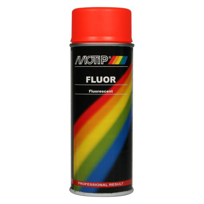 Motip Fluorspray Rood/Oranje 04020