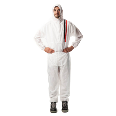 Pelatec Polytec Standard Coverall White